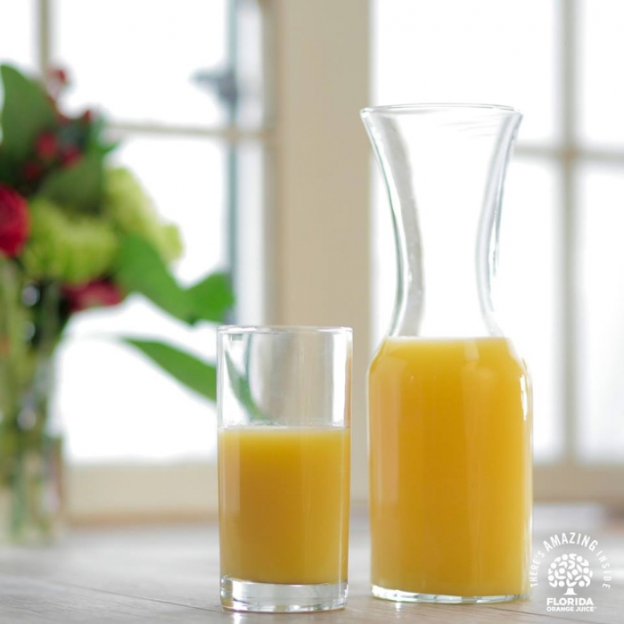 100% Florida Orange Juice #Amazing Inside